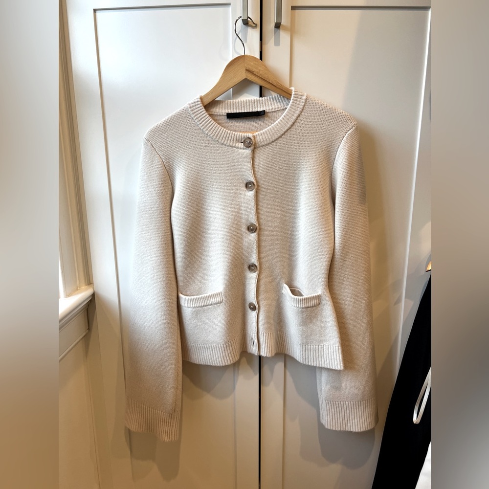 Jenni Kayne cooper cardigan ivory small